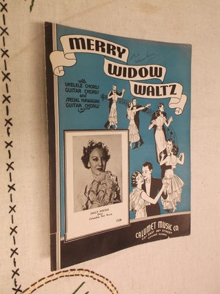 Item #11456 Merry Widow Waltz Sheet Music: With Ukelele Chords Guitar Chords and Special Hawaiian...