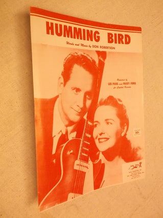 Item #11492 Humming Bird (Sheet Music). Don Robertson