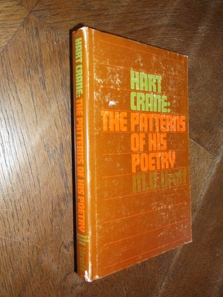 Item #12459 Hart Crane: The Patterns of his Poetry. M. D. Uroff