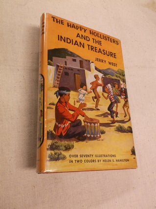 Item #12696 The Happy Hollisters and the Indian Treasure. Jerry West