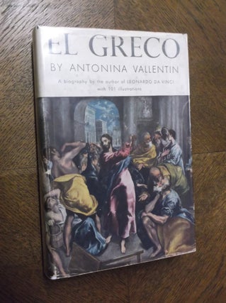 Item #12705 El Greco. Antonina Vallentin