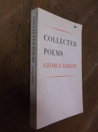 Item #18372 Collected Poems: 1930 to 1965. George Barker