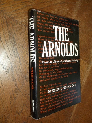 Item #18417 The Arnolds: Thomas Arnold and His Family. Meriol Trevor