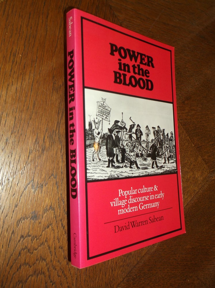 Item #18456 Power in the Blood: Popular Culture and Village Discourse in Early Modern Germany. David Warren Sabean.
