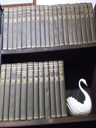 Item #19155 The Works of William Makepeace Thackeray: Kensington Edition (32 Volumes). William...