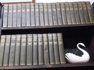 Item #19155 The Works of William Makepeace Thackeray: Kensington Edition (32 Volumes). William...