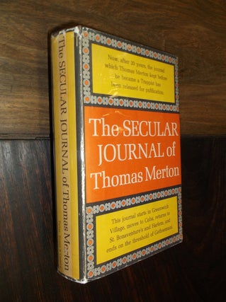 Item #19472 Secular Journal of Thomas Merton. Thomas Merton