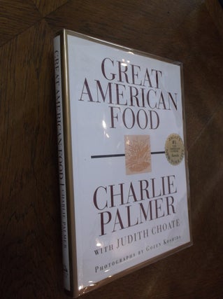 Item #20844 Great American Food. Charles Palmer