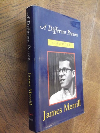 Item #20864 A Different Person: A Memoir. James Merrill