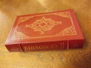 Item #21064 Edison: A Biography (Easton Press). Matthew Josephson