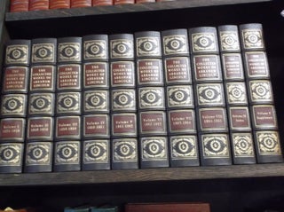 Item #21285 Collected Works of Abraham Lincoln (Ten Volumes) (Easton Press). Abraham Lincoln, Roy...