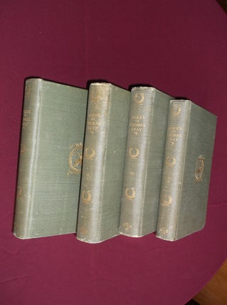 Item #21571 The Works of Thomas Gray in Prose and Verse (Four Volumes). Thomas Gray, Edmund Gosse