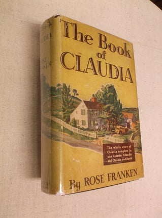 Item #23052 The Book of Claudia. Rose Franken