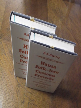 Item #23467 Hause Folk-lore Customs, Proverbs, Etc. Collected and Transliterated with English...