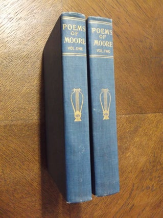 Item #23881 Poems of Thomas Moore (2 volumes); A Library of Poetical Literature in Thirty-Two...