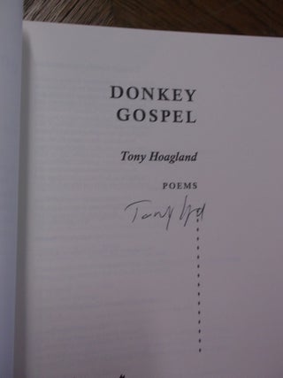 Donkey Gospel: Poems.
