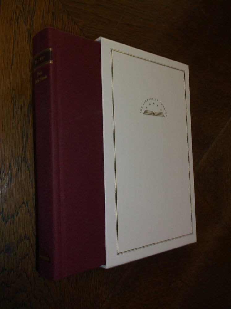 Item #24651 Charles Brockden Brown: Three Gothic Novels: Wieland / Arthur Mervyn / Edgar Huntly (Library of America). Charles Brockden Browden.