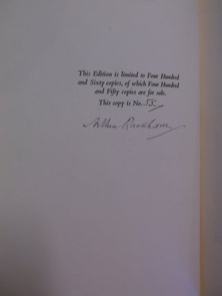 The Arthur Rackham Fairy Book (Signed).
