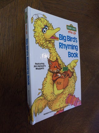 Item #24940 Big Bird's Rhyming Book (Sesame Street Pop-Up Book). Seasame Street