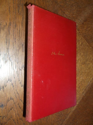 Item #26506 Peter Pan Or The Boy who Would Not Grow Up (The Uniform Edition of the Plays of J. M....