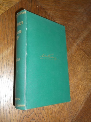 Item #26580 The Adventures of Philip (Household Edition). William Makepeace Thackeray