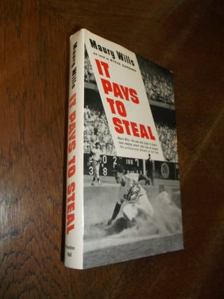 Item #26960 It Pays to Steal. Maury Wills
