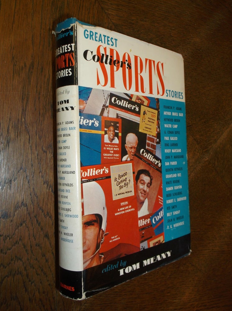Item #27118 Collier's Greatest Sports Stories. Tom Meany.