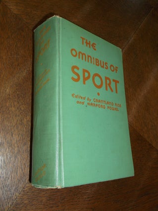Item #27128 The Omnibus of Sport. Grantland Rice, Harford Powel