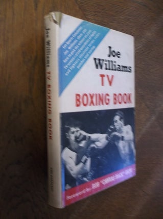 Item #27466 TV Boxing Book. Joe Williams