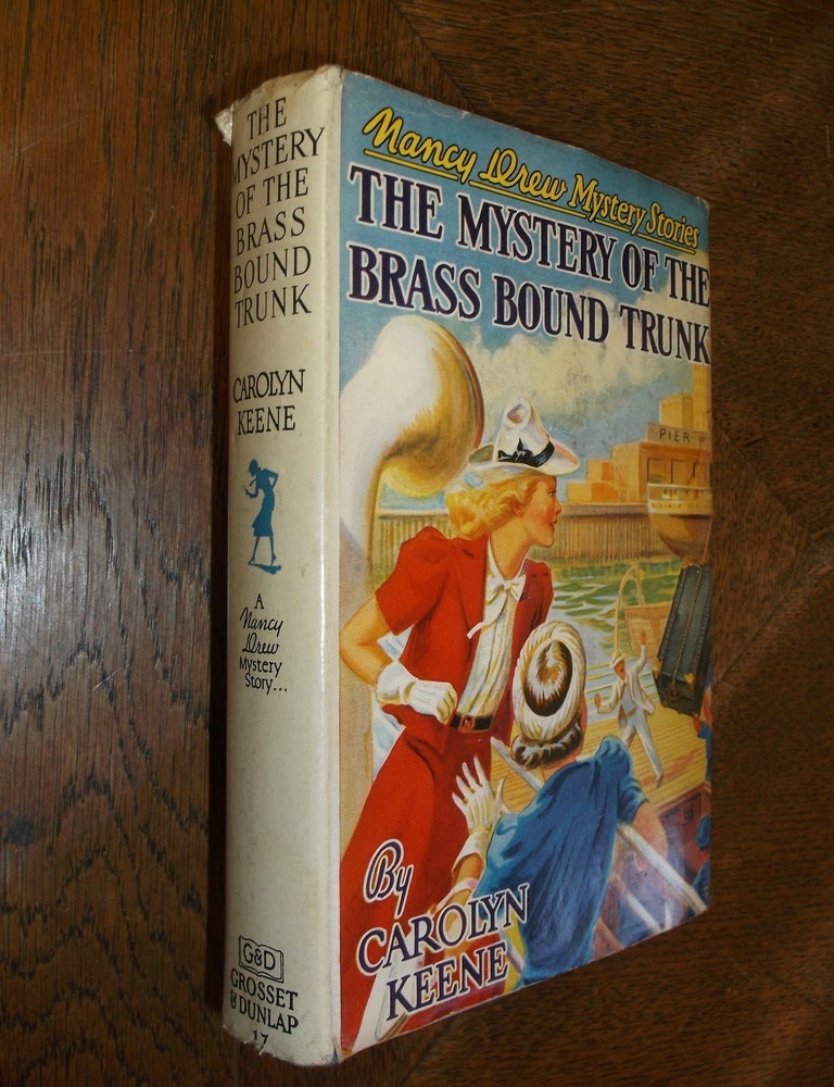 The Mystery Of The Brass-Bound Trunk – Nancy Drew Book 17, Hardcover, Carolyn Keene, GOOD