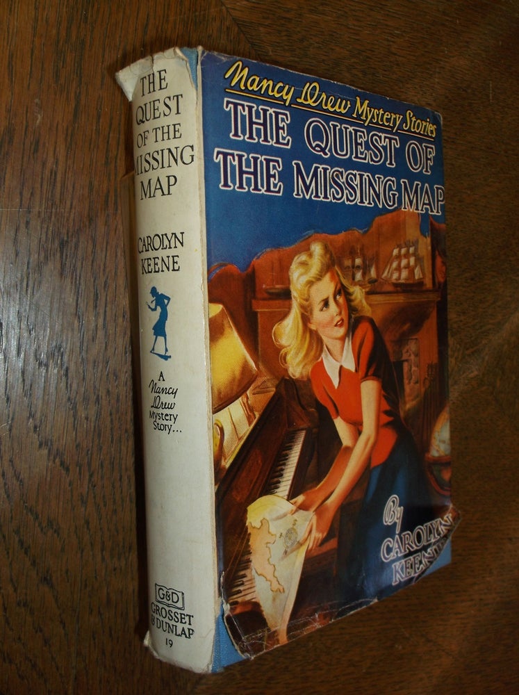Item #27566 The Quest of the Missing Map: Nancy Drew Mystery Stories. Carolyn Keene.