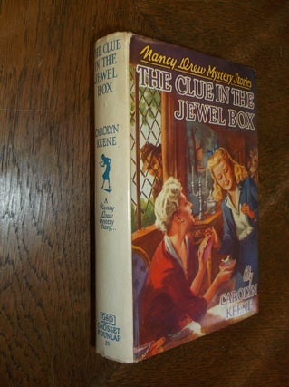 Item #27567 The Clue in the Jewel Box: Nancy Drew Mystery Stories. Carolyn Keene