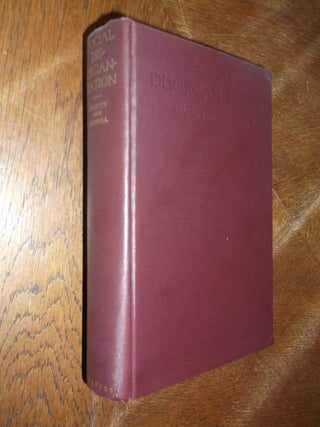 Item #28328 Social Disorganization. Mabel A. Elliott, Francis E. Merrill