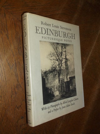 Item #28364 Edinburgh: Picturesque Notes. Robert Louis Stevenson