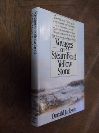 Item #28503 Voyages of the Steamboat Yellow Line. Donald Jackson