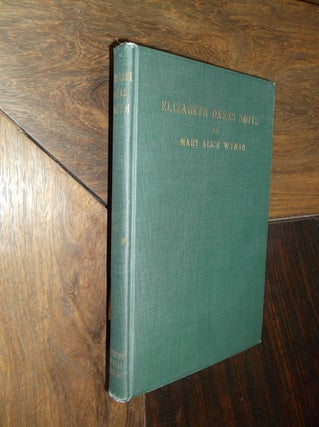 Item #29274 Selections from the Autobiography of Elizabeth Oakes Smith. Mary Alice Wyman
