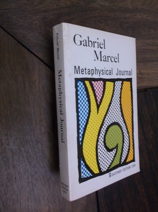 Item #29399 Metaphysical Journal. Gabriel Marcel