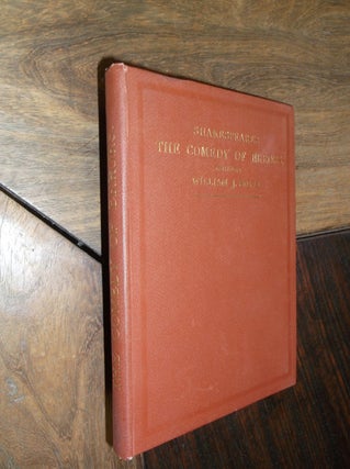 Item #29509 Shakespeare's The Comedy of Errors. William Shakespeare, William J. Rolfe