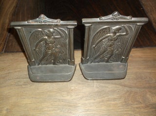 Item #29805 Victory "Bookends" Connecticut Foundry