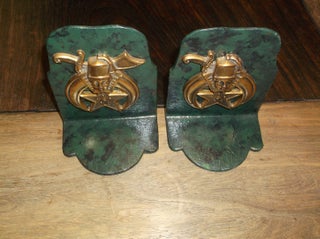 Item #29807 Shriners "Bookends" Ronson