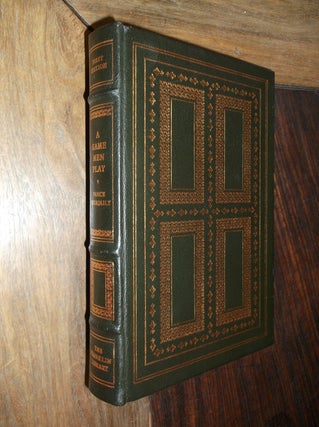 Item #30197 A Game Men Play (Franklin Library). Vance Bourjaily