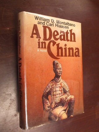 Item #30433 A Death in China. William D. Montalbano, Carl Hiaasen
