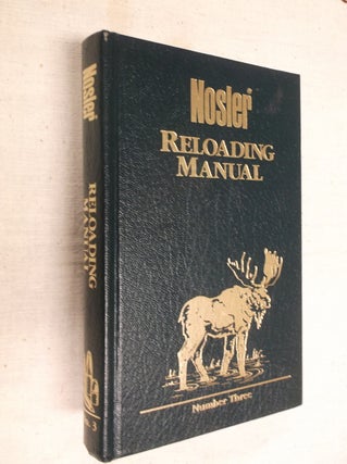 Item #30632 Nosler Reloading Manual (Number Three). Gail Root