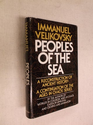 Item #30838 Peoples of the Sea. Immanuel Velikovsky