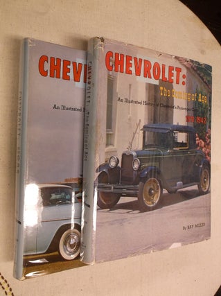Item #30895 Chevrolet: An Illustrated History of Chevrolet's Passenger Cars (Two Volumes). Ray...