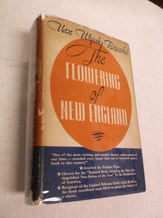 Item #31162 The Flowering of New England 1815-1865. Van Wyck Brooks