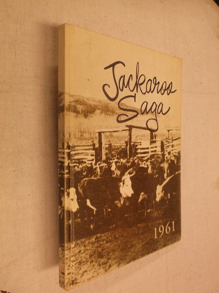 Item #31319 Jackaroo Saga 1900-1961. Jessie M. Shawver, Clara M. Saylor, Publishers.