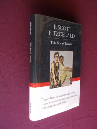 Item #31449 This Side of Paradise. F. Scott Fitzgerald