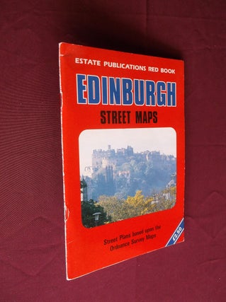 Item #31474 Edinburgh Street Maps (Estate Publications Red Book). Estate Publications