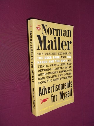 Item #31600 Advertisements for Myself. Norman Mailer